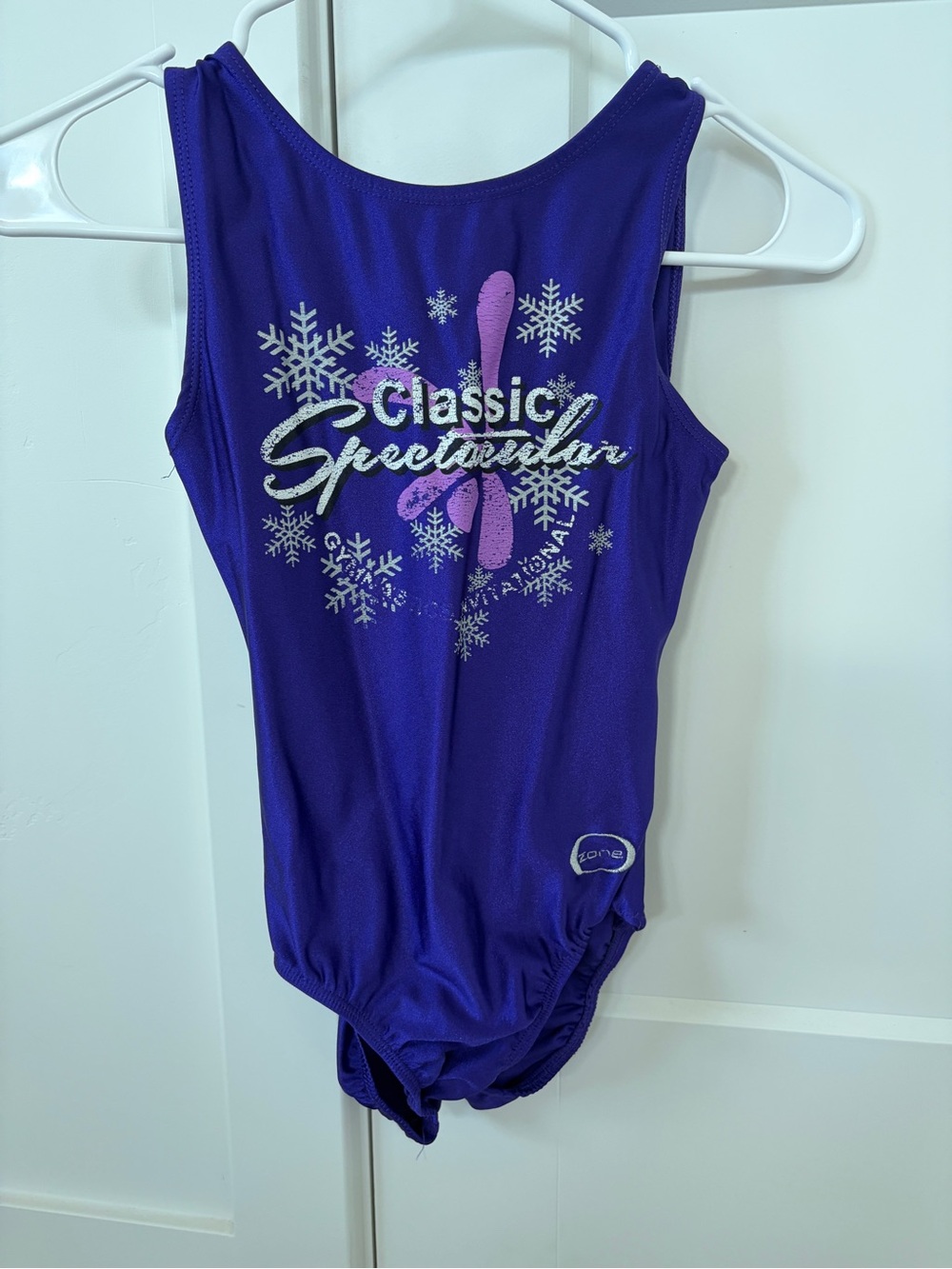Classic Spectacular Purple Girls Leotard